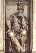 Michelangelo Buonarroti Tomb of Lorenzo de' Medici Spain oil painting artist